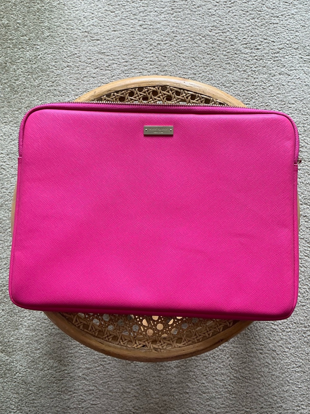 Pink Kate spade 13 inch Mac sleeve